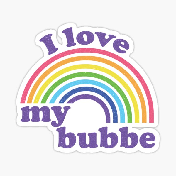 Item preview, I Love My Bubbe - Cute Rainbow Design for Kids designed and sold by GreetingsByIma.