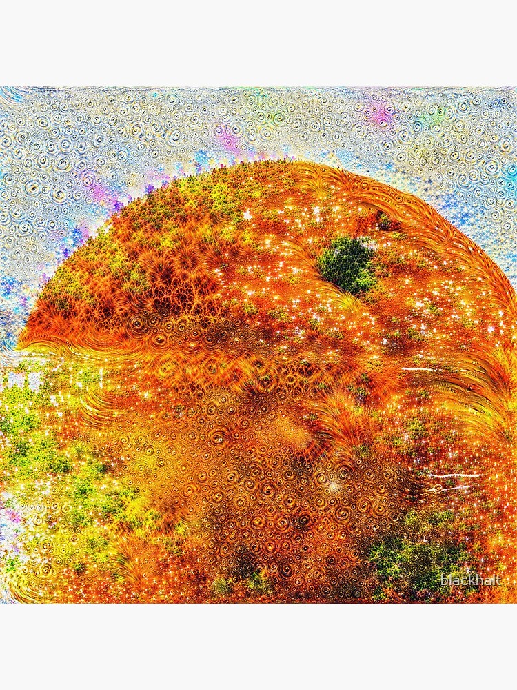 #DeepDreamed Frozen Orange by blackhalt