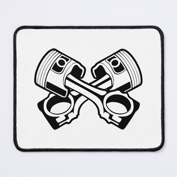 Item preview, Crossed Pistons Motorcycle designed and sold by DesireeNeves.