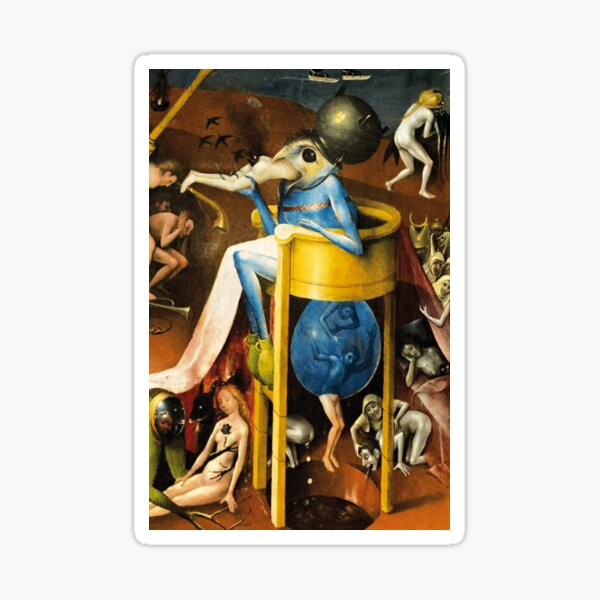 Artikel-Vorschau von Hieronymus Bosch Kreatur Meme, designt und verkauft von VintageManiac.