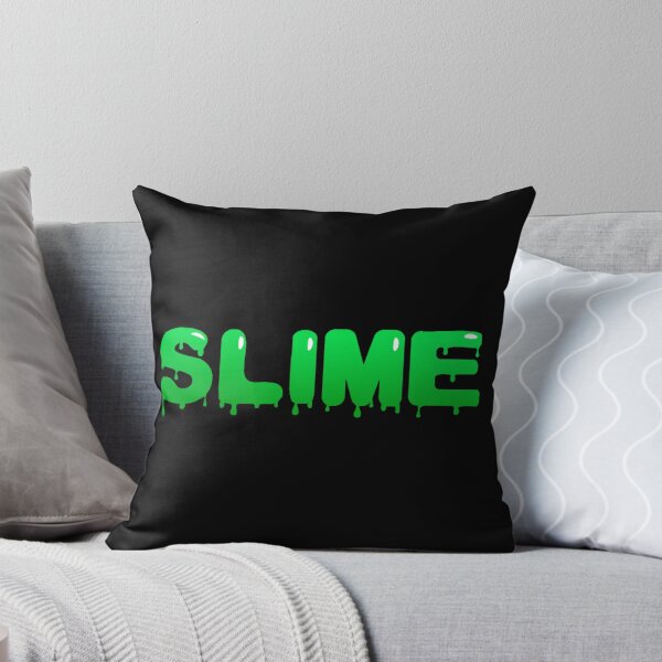 Slime Throw Pillow