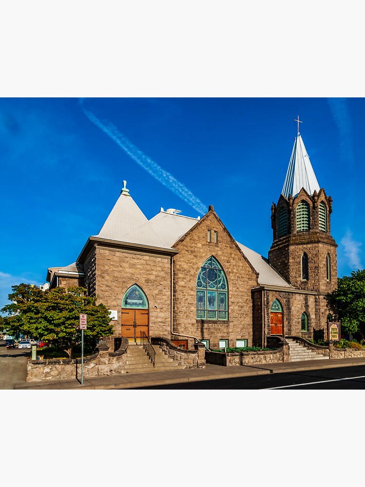 "First United Methodist Church, Pendleton, Oregon, USA" Sticker for