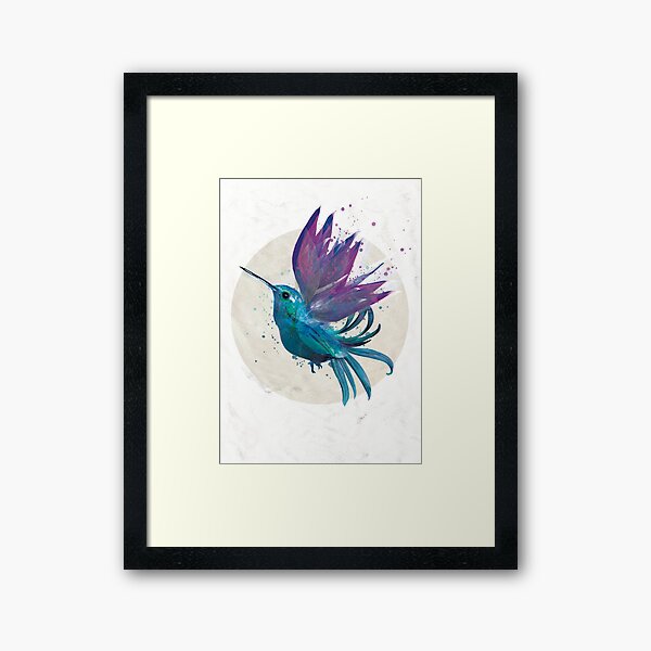Hummingbird Framed Art Print