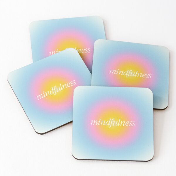 Item preview, Mindfulness, Aesthetic Mindfulness Color Therapy Design designed and sold by tartagain.