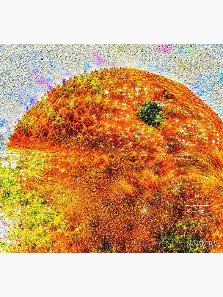 #DeepDreamed Frozen Orange by blackhalt