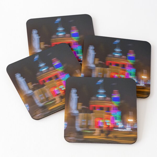 Item preview, White Night Bendigo - ICM (Intentional Camera Movement) designed and sold by Steven Jodoin.