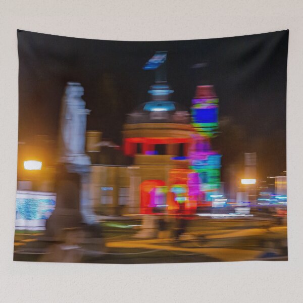 Item preview, White Night Bendigo - ICM (Intentional Camera Movement) designed and sold by Steven Jodoin.