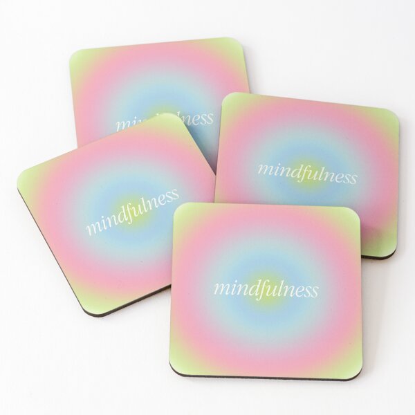 Item preview, Mindfulness, Aesthetic Mindfulness Color Therapy Design designed and sold by tartagain.