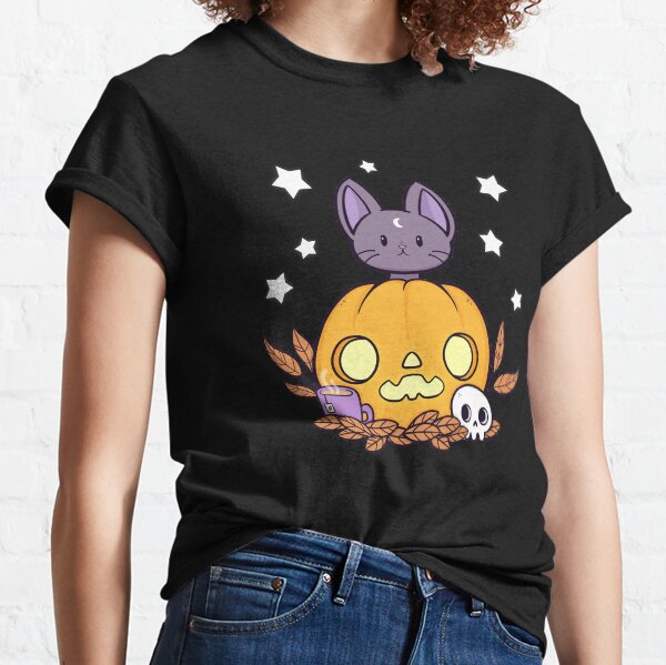Item preview, Pumpkin Cats Son // Black | Nikury designed and sold by nikury.