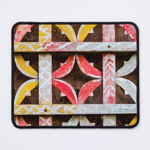 Item preview, Colorful grid, Rajasthan, India designed and sold by Lie Yim.