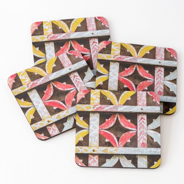 Item preview, Colorful grid, Rajasthan, India designed and sold by Lie Yim.