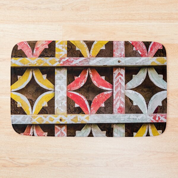 Item preview, Colorful grid, Rajasthan, India designed and sold by Lie Yim.