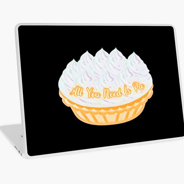 All You Need Is Pie (Peach) Laptop Skin