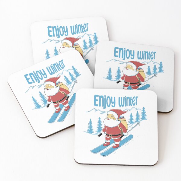 Item preview, Santa Claus Enjoy Winter designed and sold by Kimprut.