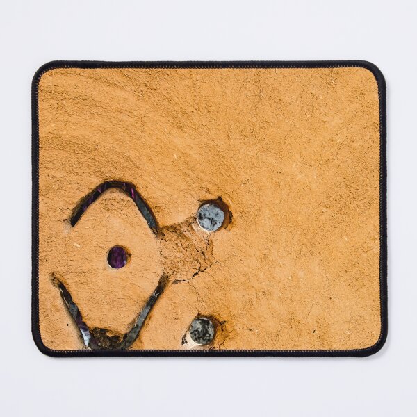 Item preview, Ocher abstraction, Rajasthan, India designed and sold by Lie Yim.
