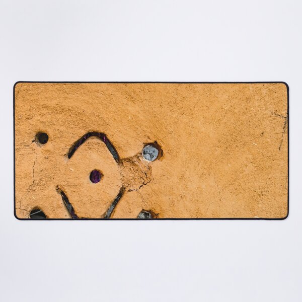 Item preview, Ocher abstraction, Rajasthan, India designed and sold by Lie Yim.