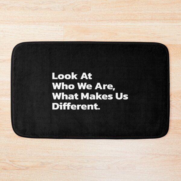 Item preview, Look at who we are, what makes us different. designed and sold by Quote a Passage.