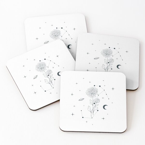 Item preview, November Chrysanthemum Birth Month Flower Constellation designed and sold by OmniRoseArt.