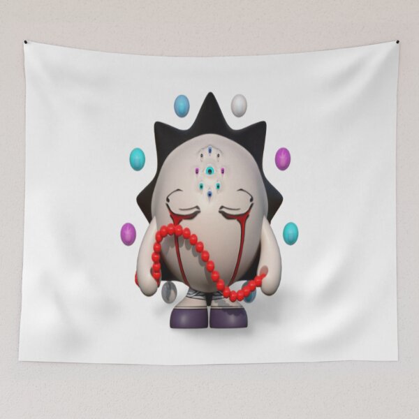 Item preview, NFT Art Toy "Mysterious Monk".  designed and sold by ErisMerch.