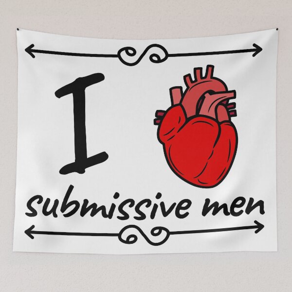 Item preview, i love submissive men designed and sold by MokonoKokoro.