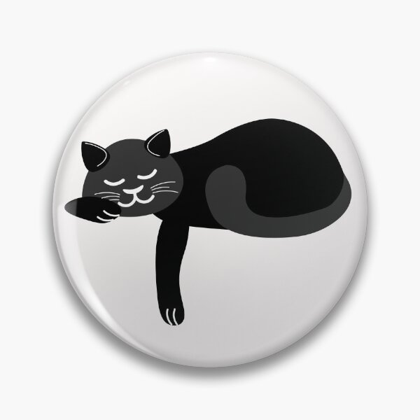 Item preview, Black Tabby Cat Nap | Funny Kitten Gift Ideas designed and sold by Fluffy-Vectors.