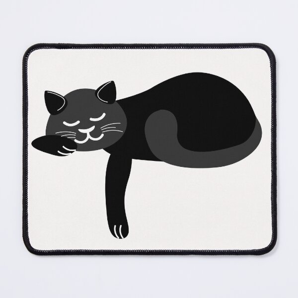Item preview, Black Tabby Cat Nap | Funny Kitten Gift Ideas designed and sold by Fluffy-Vectors.