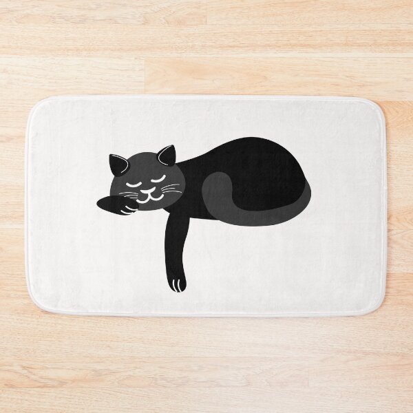 Item preview, Black Tabby Cat Nap | Funny Kitten Gift Ideas designed and sold by Fluffy-Vectors.