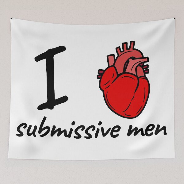 Item preview, i love submissive men designed and sold by MokonoKokoro.