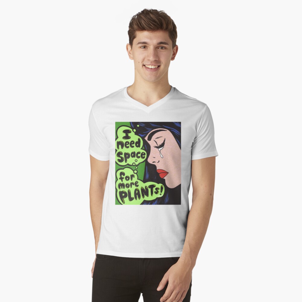 Item preview, V-Neck T-Shirt designed and sold by turddemon.
