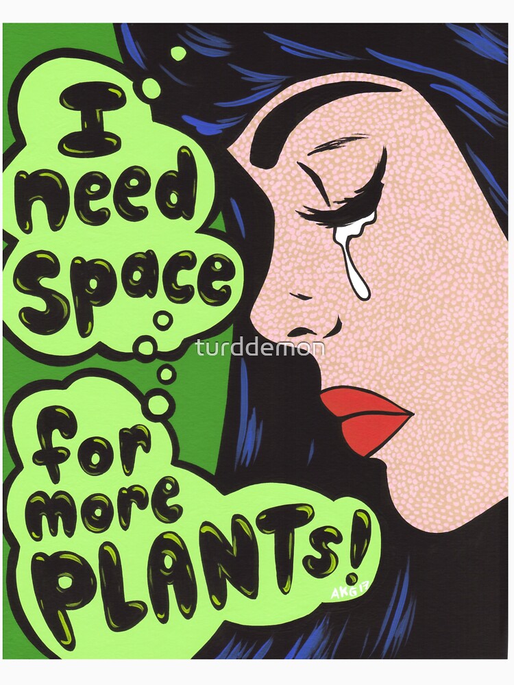 Thumbnail 7 of 7, Classic T-Shirt, I Need Space.. For More Plants! designed and sold by turddemon.