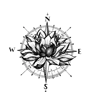 Artwork thumbnail, Compass Rose by Illa Bobyk