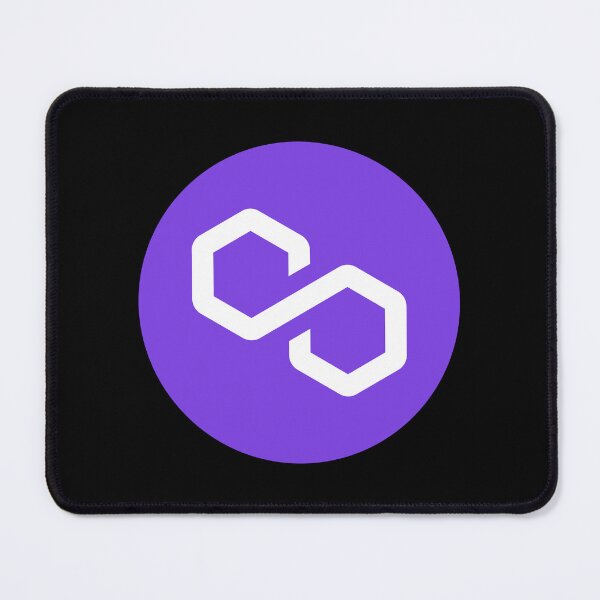 Item preview, Polygon MATIC Crypto Altcoin - Clean Purple Logo Variant #2 designed and sold by CryptoMoods.