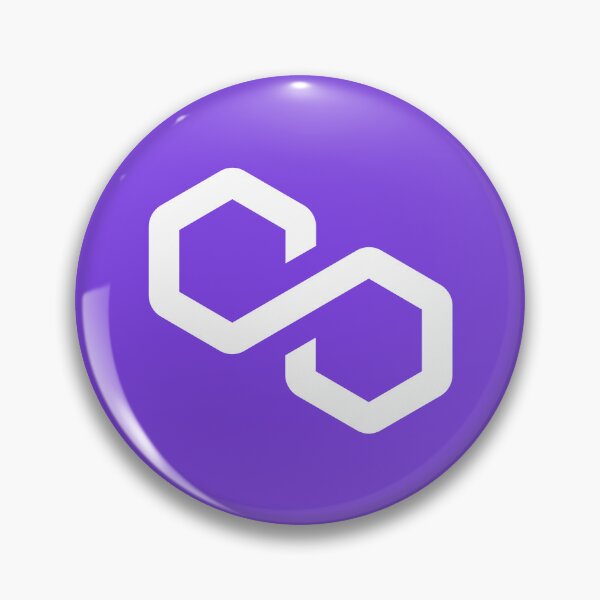 Item preview, Polygon MATIC Crypto Altcoin - Clean Purple Logo Variant #2 designed and sold by CryptoMoods.