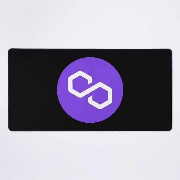 Item preview, Polygon MATIC Crypto Altcoin - Clean Purple Logo Variant #2 designed and sold by CryptoMoods.
