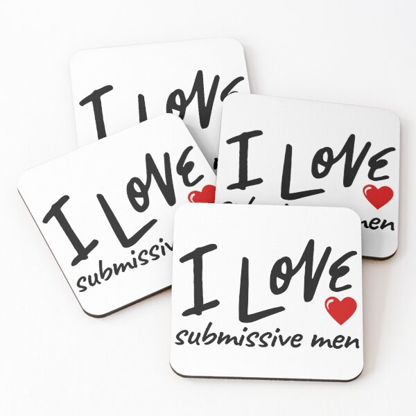Item preview, i love submissive men designed and sold by MokonoKokoro.