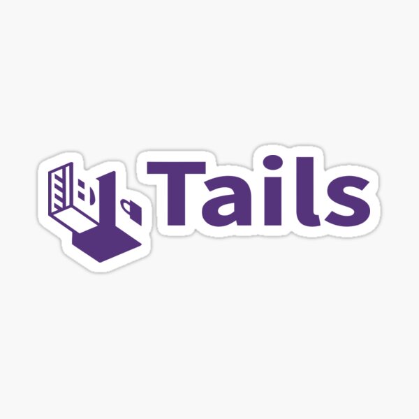 tails linux distribution Sticker