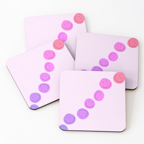 Item preview, Smiley faces pink purple designed and sold by Paulavirginia.