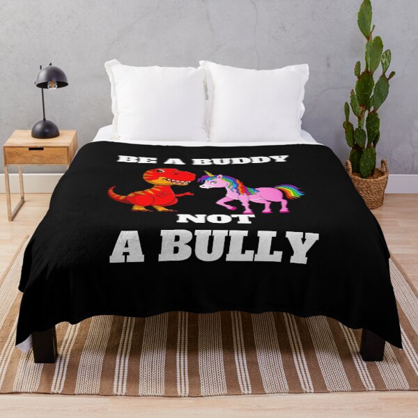 Item preview, Be a buddy not a bully, unicorn designed and sold by HarriPaloma.