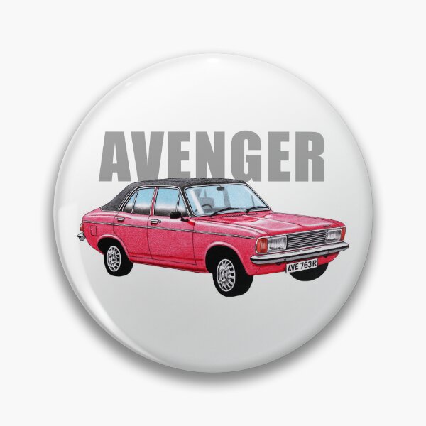 Artikelvorschau, Talbot Avenger-Illustration mit „Avenger“-Text entworfen und verkauft von Retroblast.