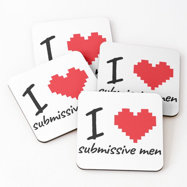 Item preview, i love submissive men designed and sold by MokonoKokoro.