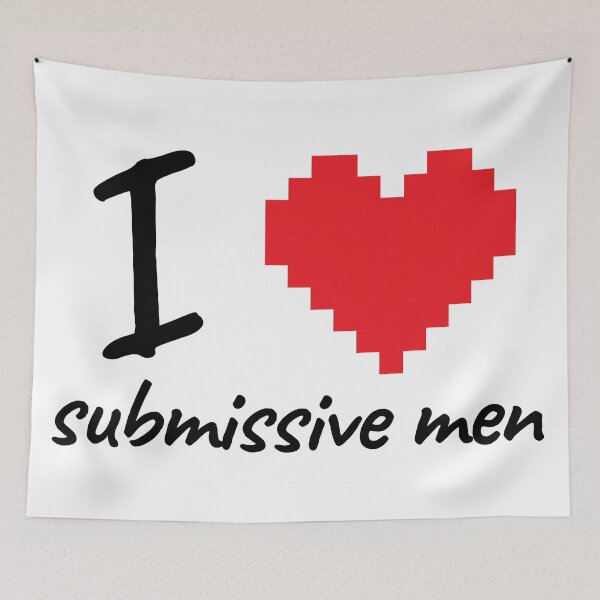Item preview, i love submissive men designed and sold by MokonoKokoro.