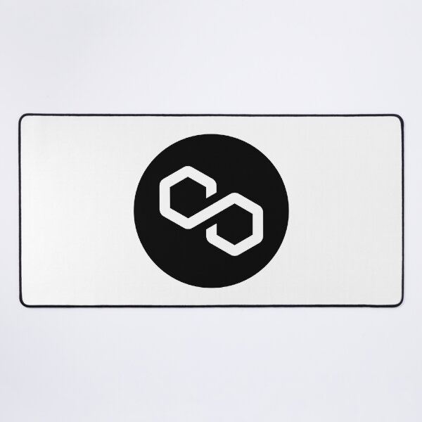 Item preview, Polygon MATIC Crypto Altcoin - Clean Black Logo Variant #2 designed and sold by CryptoMoods.