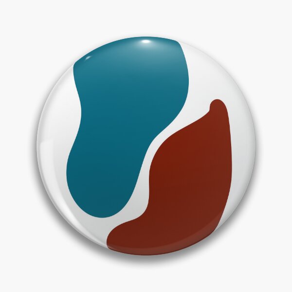 Item preview, Zen Blobs - Blue and Red designed and sold by thelittleforest.