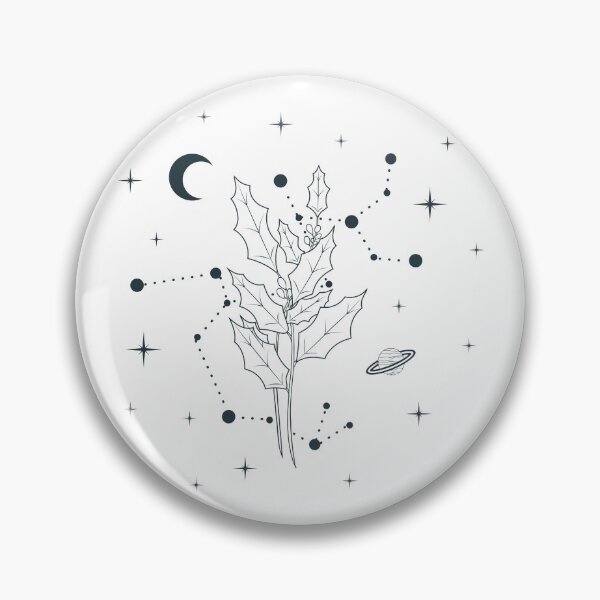 Item preview, December Holly Berry Birth Month Flower Constellation designed and sold by OmniRoseArt.