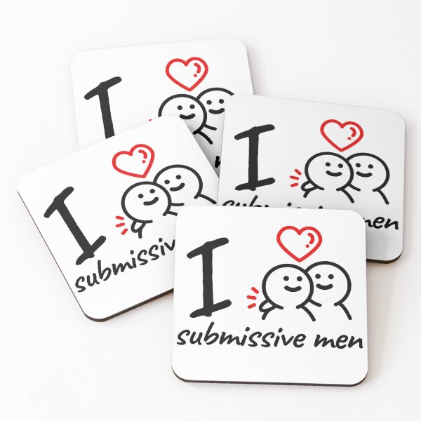 Item preview, i love submissive men designed and sold by MokonoKokoro.