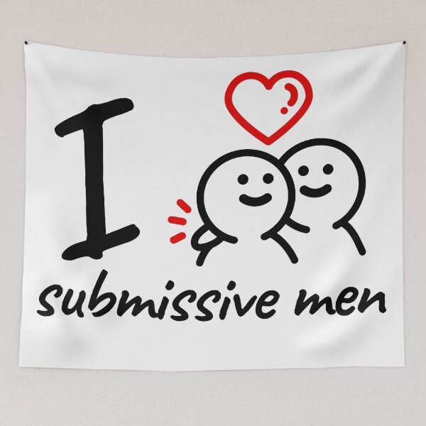 Item preview, i love submissive men designed and sold by MokonoKokoro.
