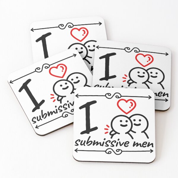 Item preview, i love submissive men designed and sold by MokonoKokoro.