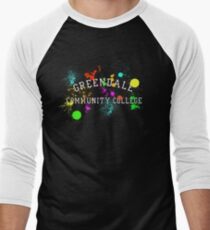 Greendale Community College - Paintball Men's Baseball ¾ T-Shirt