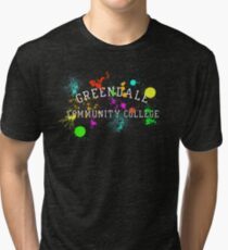 Greendale Community College - Paintball Tri-blend T-Shirt