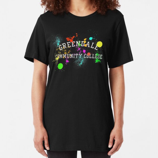 Greendale Community College - Paintball Slim Fit T-Shirt